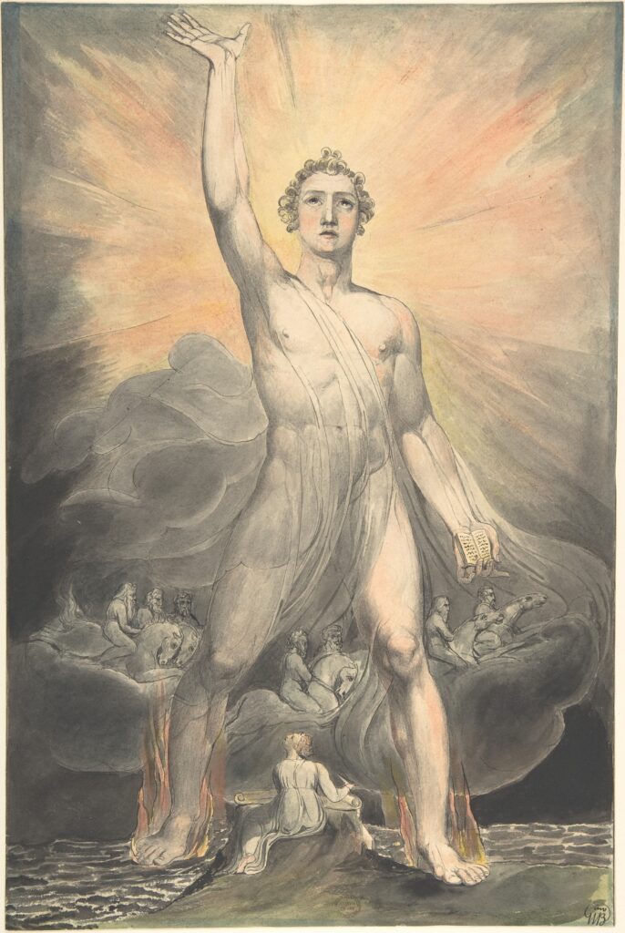 Angel of the Revelation by William Blake